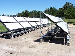 EEC solar thermal array