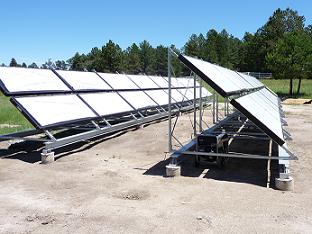 EEC solar thermal array